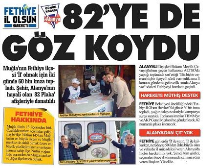 Fethiye�ye Hayranl�kla Bakt�lar