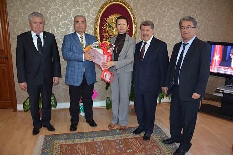 Vekil Akdu�ya ��retmenler G�n� Ziyareti