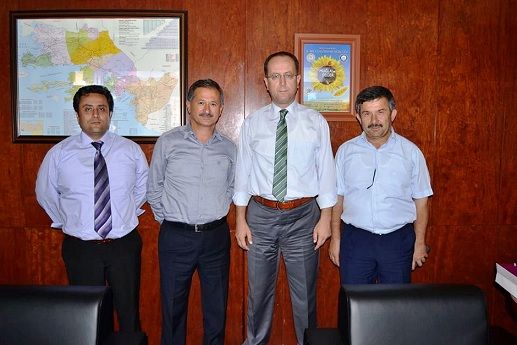 Soydemir�den �l Milli E�itim M�d�r�ne Ziyaret