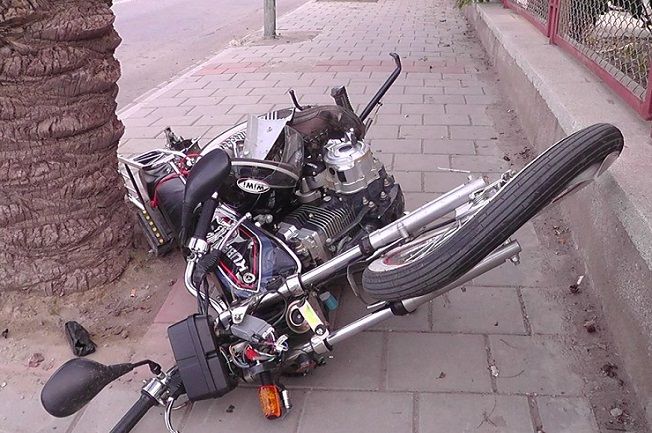 Motosiklet S�r�c�s� �l�mden D�nd�