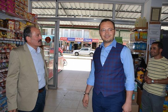 Ba�kan Saatc��dan, �D�K DURUޒ Ziyareti