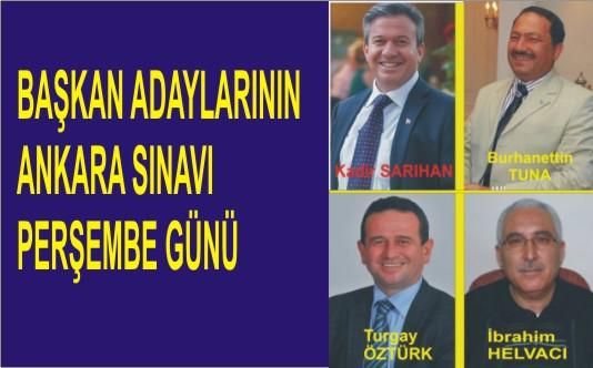 Ba�kan Adaylar� Ankara Yolcusu