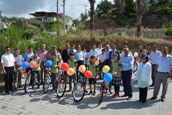 Ortaokul ��rencilerine Bisiklet Te�viki