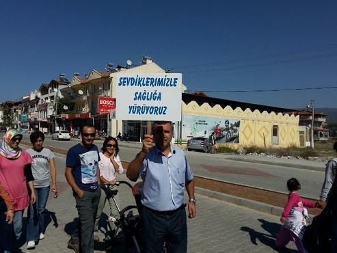 Seydikemer�de Sa�l�kl� Ya�am Y�r�y���