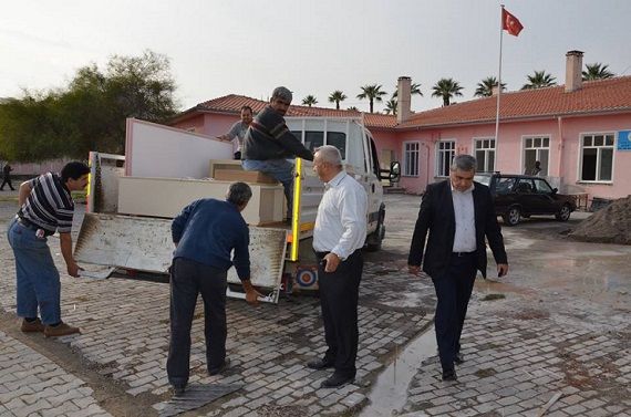 Dalaman Belediyesi�nden Okullara Destek