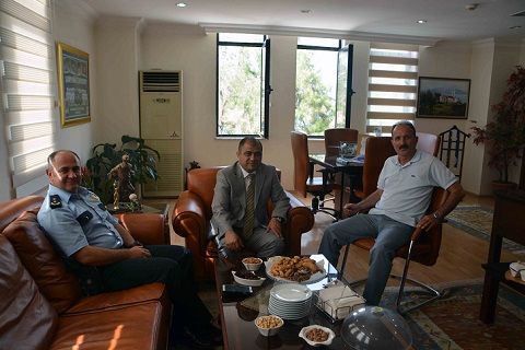 �l Emniyet M�d�r��nden Saatc��ya Ziyaret