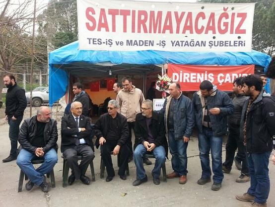 Milletvekili Demir, Direnen Yata�an ���ilerinin Yan�ndayd�