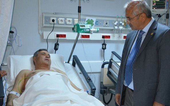 Ba�kan �a�maz�a Ge�mi� Olsun Ziyareti