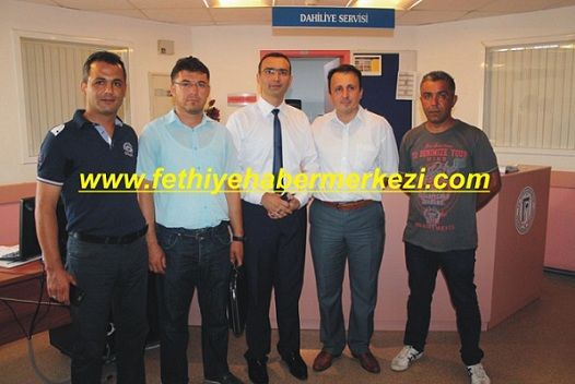 Dural Sa�l�k �al��anlar�n� Ziyaret Etti