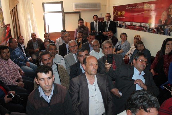 Milletvekili Adaylar�ndan �l�e Te�kilat�na Ziyaret