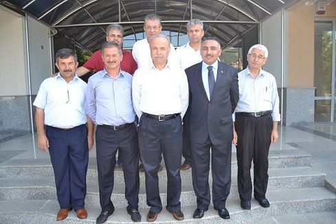 Ali Bo�a�dan Esnaf Odas�na Ziyaret