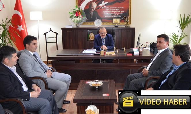 G�m�� ve Ekibi Protokol Ziyaretlerinde (G�R�NT�L�)