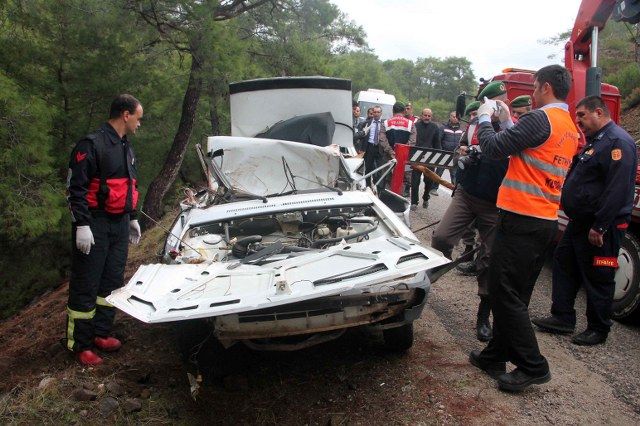Fethiye�deki Kazada 1 Ki�i Hayat�n� Kaybetti