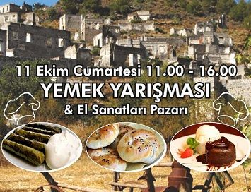 Halk Pazar� ve Yemek Yar��mas� 11 Ekimde 