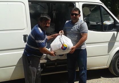 Yard�mlar Fethiye�de 700 Aileye Ula�t�