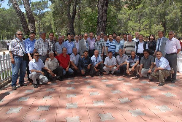 Hasan �zyere Muhtarlardan B�y�k Destek 