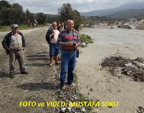 Seydikemer�de Sel Meydana Geldi