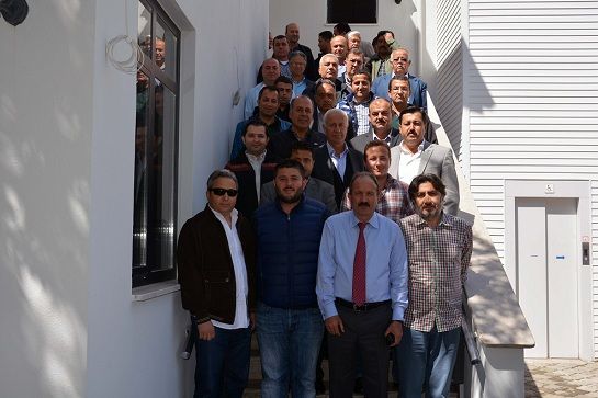 �l�deniz Sakinlerinden, Saatc��ya Tebrik Ziyareti