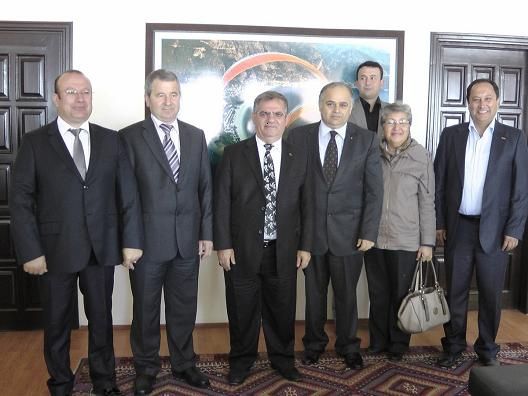 T�RSAB Ba�kan�ndan Ziyaretler 