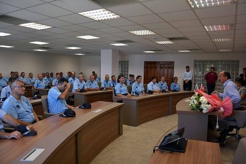 Zabtalar Bakan Saatcy Ziyaret Etti