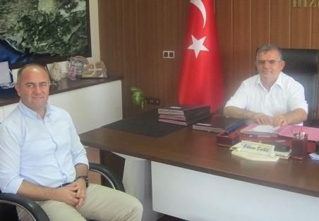 Yeni Mdr Aktan Kaymakama Ziyaret