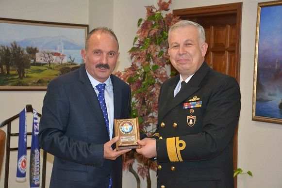 Komutanlardan Ba�kan Saatc��ya Ziyaret