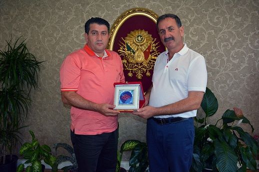 TSEden Fethiye Belediyesine Teekkr Plaketi