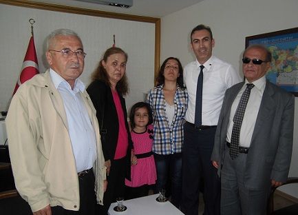 Alt� Nokta�dan Emniyet M�d�r�ne Ziyaret