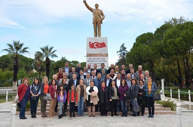 �l Genel Meclis �yeleri Dalaman�da Bulu�tu