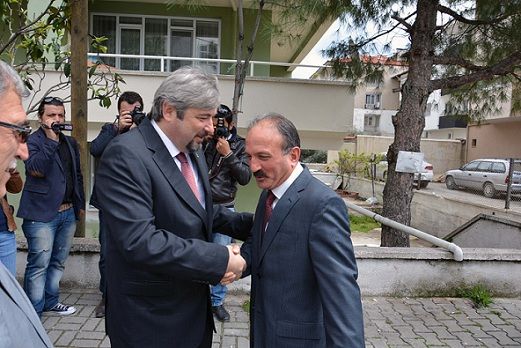 Saatc��dan DP �l Ba�kanl���na Ziyaret