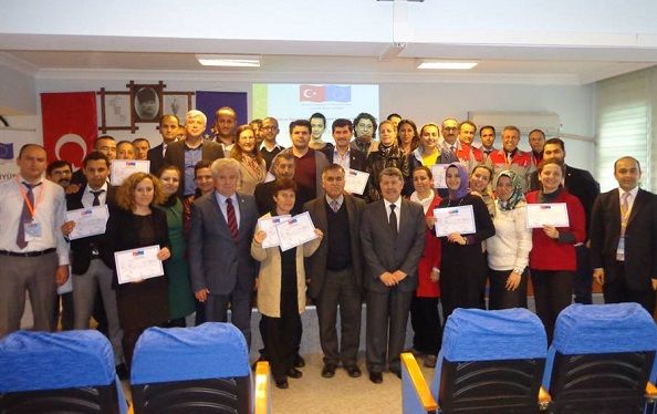 Sertifikalar Trenle Verildi