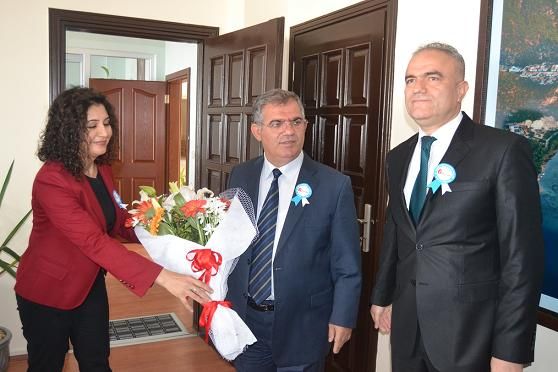 Vergi Dairesi Personelinden Kaymakama Ziyaret