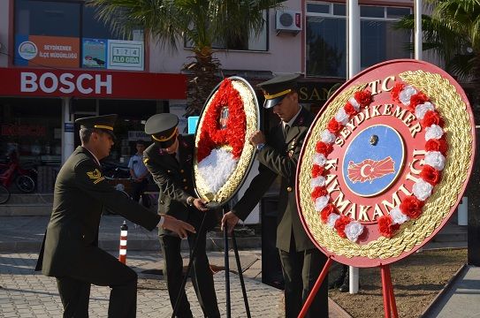 Seydikemer�de Gaziler An�ld�