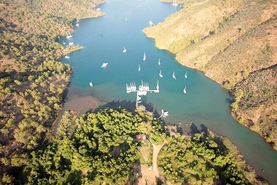 Fethiye�nin Sakl� Cennetleri Havadan G�r�lebilecek
