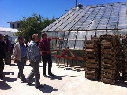 Nurettin Demirden reticilere Ziyaret