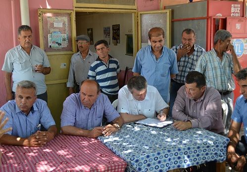 Bakan Halkn Ayana Gidiyor