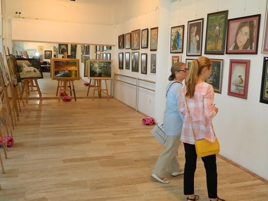 Kursiyerlerin Sergisi Gz Kamatryor