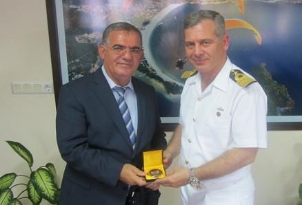 Blge Komutanndan Kaymakama Ziyaret