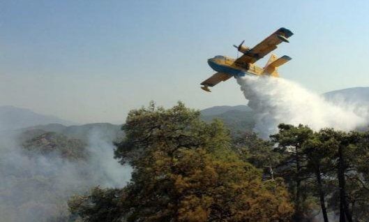 Orman Yangn 3 Saatte Kontrol Altna Alnd