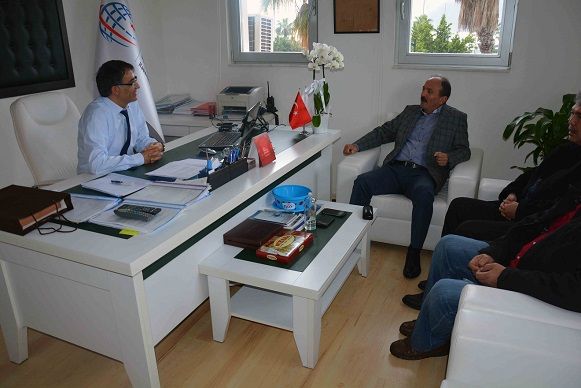 Saatc��dan Liman Ba�kan� Keskin�e Hay�rl� Olsun Ziyareti