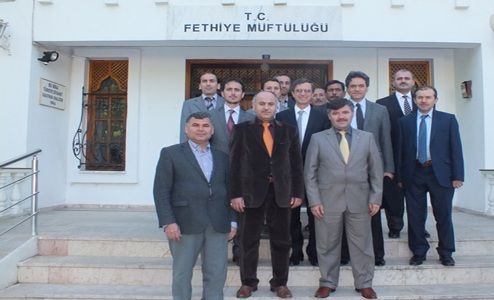 �l M�ft�s� Hasan Ba�i� Fethiye'ye Veda Etti