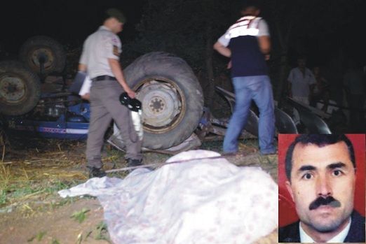 Traktr Kazasnda Bir Kii Hayatn Kaybetti