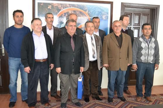 �of�rler Odas�ndan Kaymakam �al�k�a Ziyaret