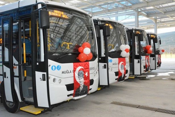 Bykehir Belediyesi Otobs Filosu Glendi