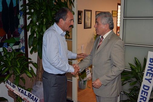 DP le Bakanlndan, Saatcya Tebrik Ziyareti