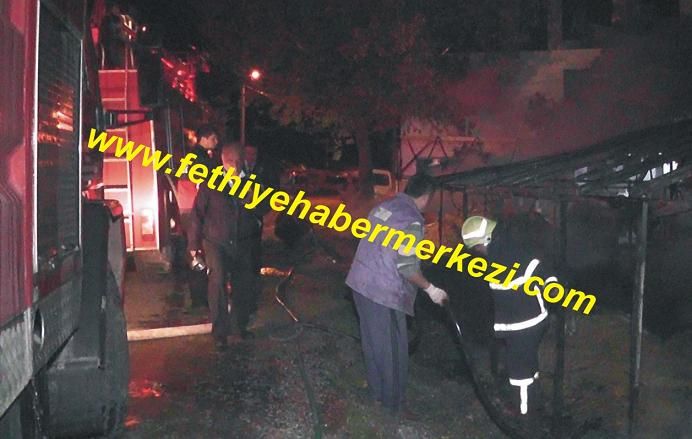 Samanlktaki Yangn Korku Dolu Anlar Yaatt