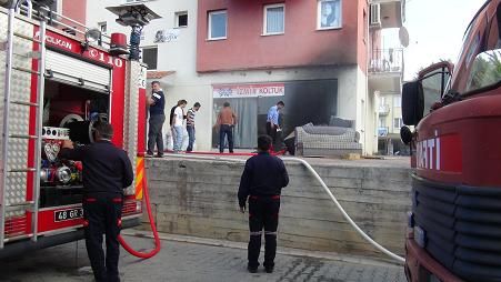 Koltuk Deme Atlyesinde Yangn
