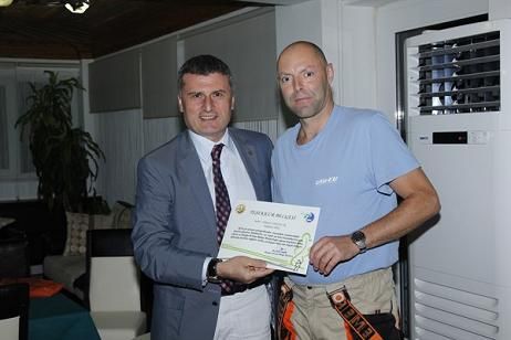 Helikopter Ekiplerine Teekkr Belgesi