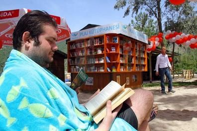 Plaj Ktphanesinin mr Fazla Olmad