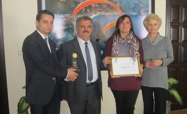 Fethiye Lezzetleri Projesi Sorumlularndan Kaymakama Ziyaret